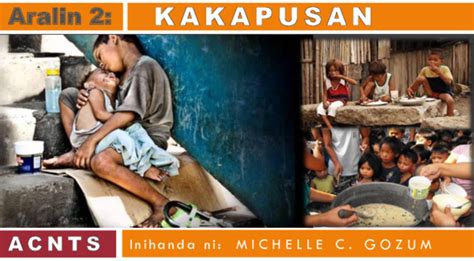 poster tungkol sa kakapusan|(PPT) Aralin 2: Ang KAKAPUSAN .